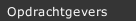 Opdrachtgevers