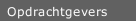Opdrachtgevers